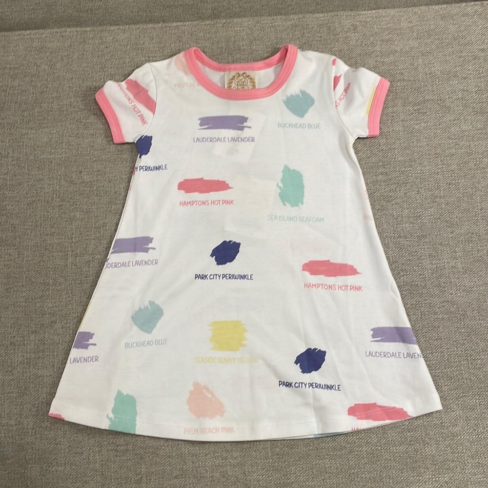 Beaufort Bonnet Company Polly Play Dress in Sir Proper’s Palette 2T NWT